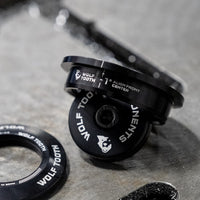 Wolf Tooth Components 1º Degree GeoShift Performance Angle Headset Black
