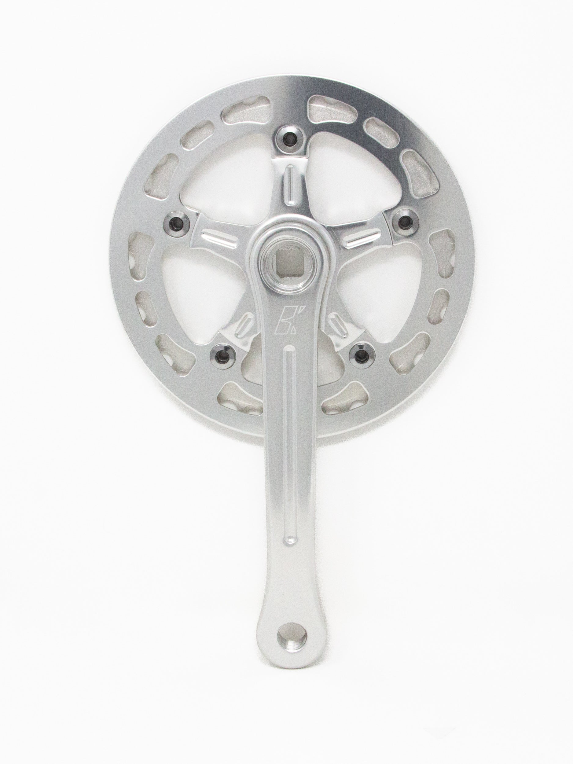 Pédalier Bassi Low Narrow-wide Arget 38d avec Garde-chaîne