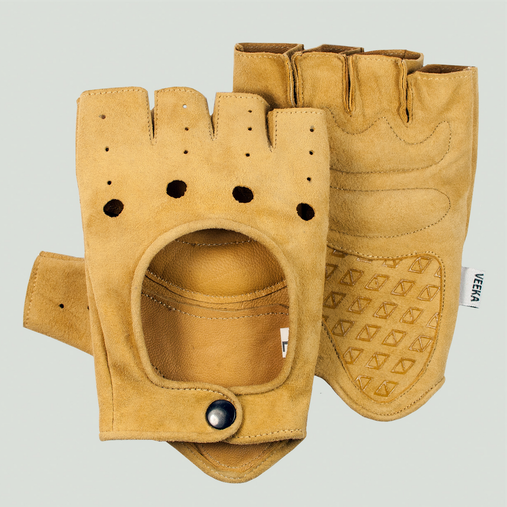 Gants Veeka #1948 Gino Suède Fauve