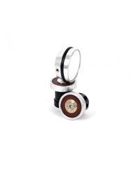 Berthoud Silver Mirror and Bar-end Set