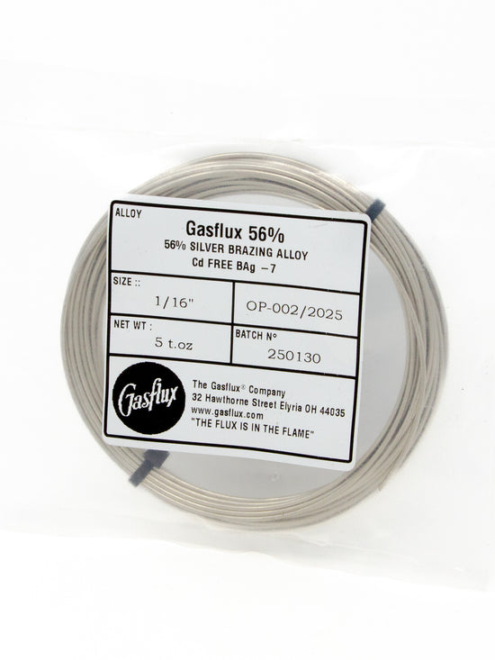 Fil Argent 56% pour brasage Gasflux