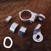 Support de levier de vitesses Rivendell Thumbie pour leviers Silver