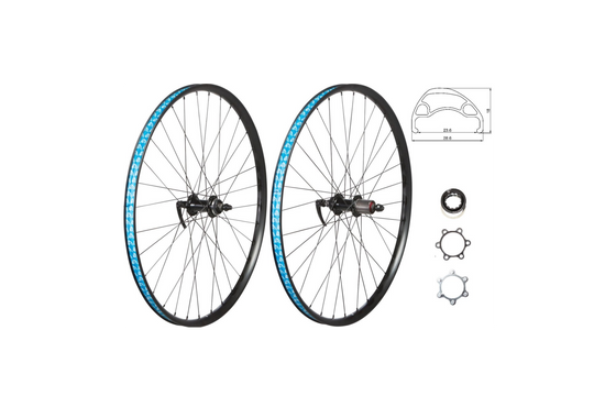 49N Wheel 26" Disc Brake Black (QR)