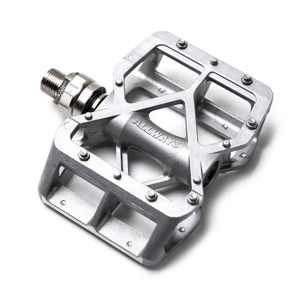 MKS EZY Allways Superior Pedals Silver