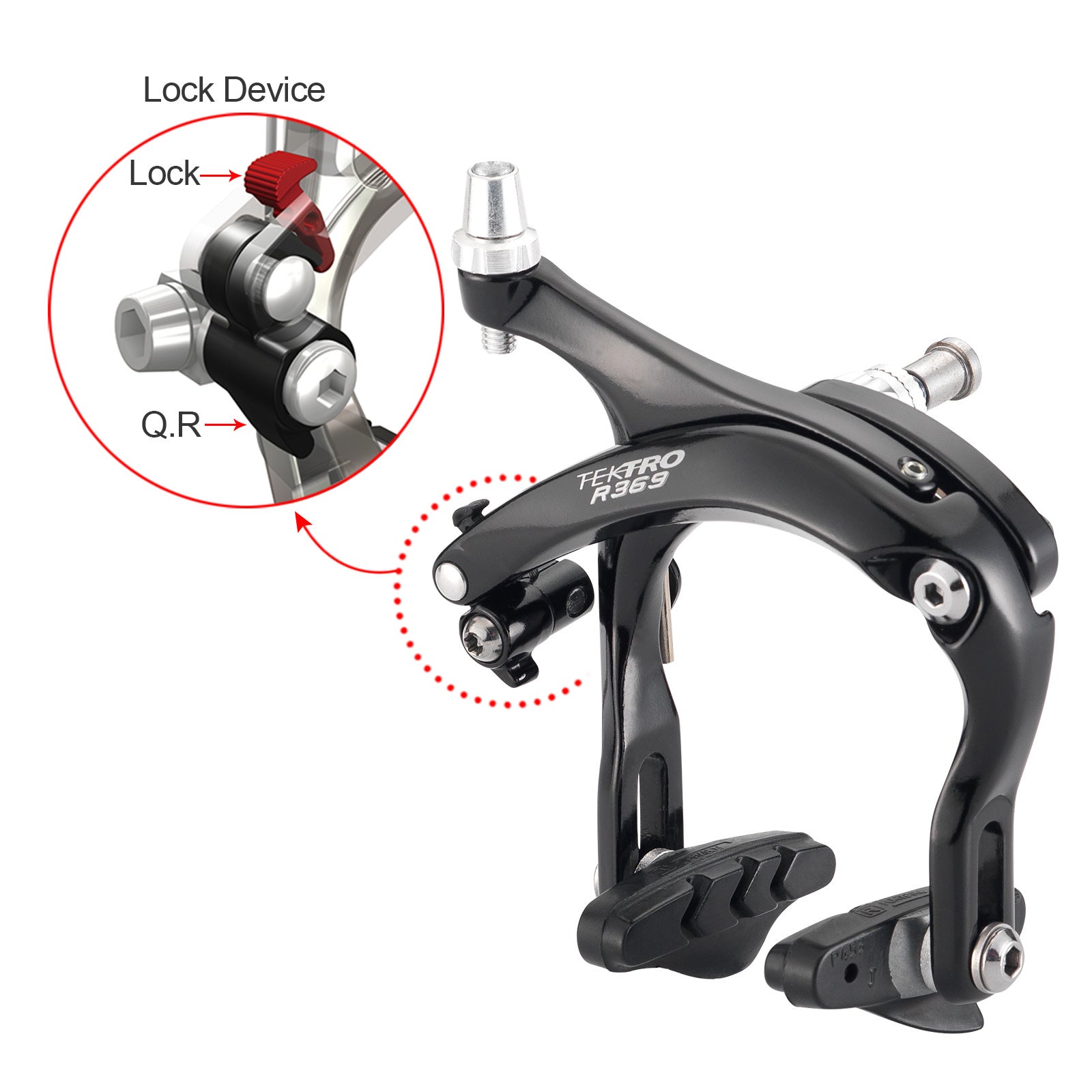 Tektro R369 Long-Reach Brakes – C&L Cycles