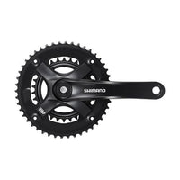 Double Shimano Tourney Compact Crankset 46/30