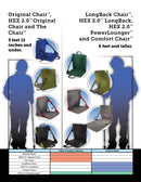 Crazy Creek Hex 2.0 Powerlounger Chair