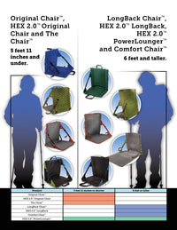 Crazy Creek Hex 2.0 Powerlounger Chair