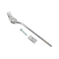 Greenfield Aluminium Center Kickstand, Silver