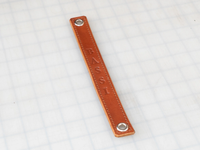 Bassi Leather frame strap