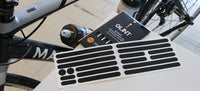 Glint bike frame reflector kit
