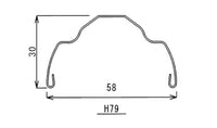 Garde-Boues Honjo - 700C Fini Martelé