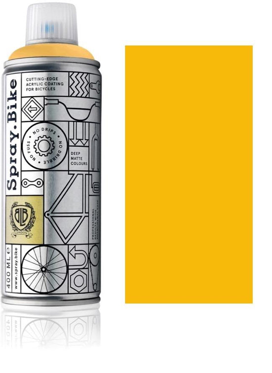 Peinture Aerosol Spray.Bike 400mL - Série London, Teintes jaunes et rouges