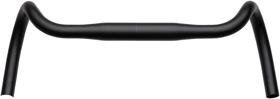 (DIS) Guidon Salsa Cowchipper Drop Handlebar - Aluminum, 31.8mm, Black