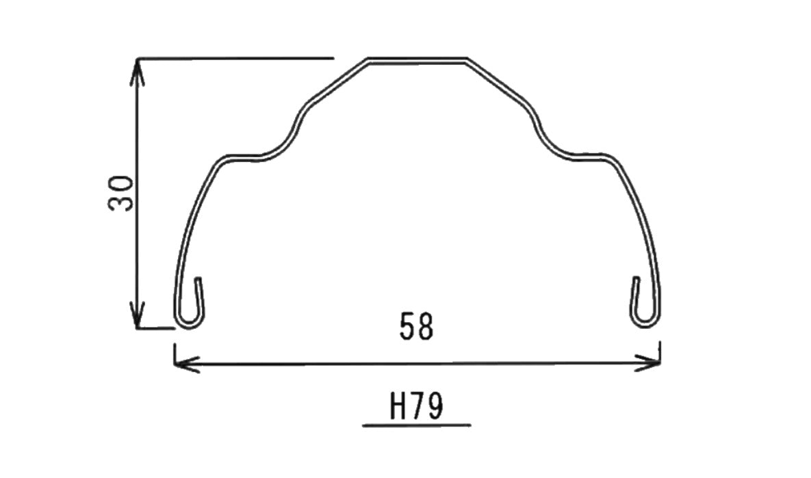 H79 58mm Fluted
