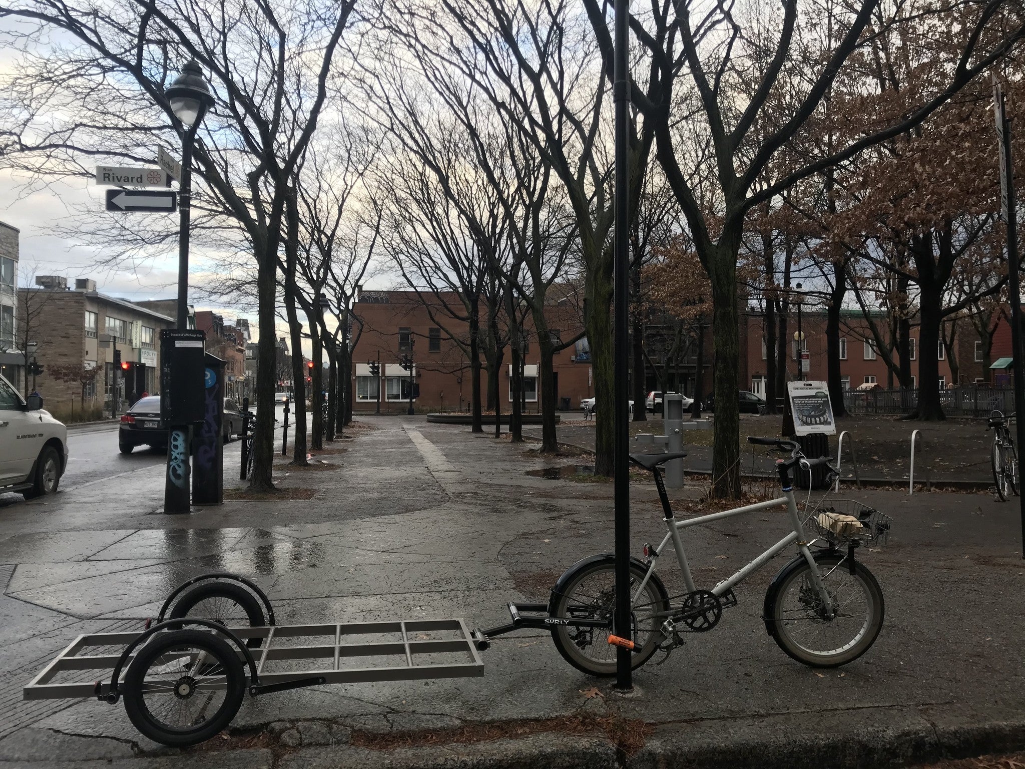 Surly Bill Trailer and Hitch assembly (USED)
