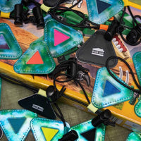 Blue Lug Reflective Triangle (Mini)