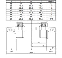 IRD Tenacity QB-40 JIS Bottom Bracket