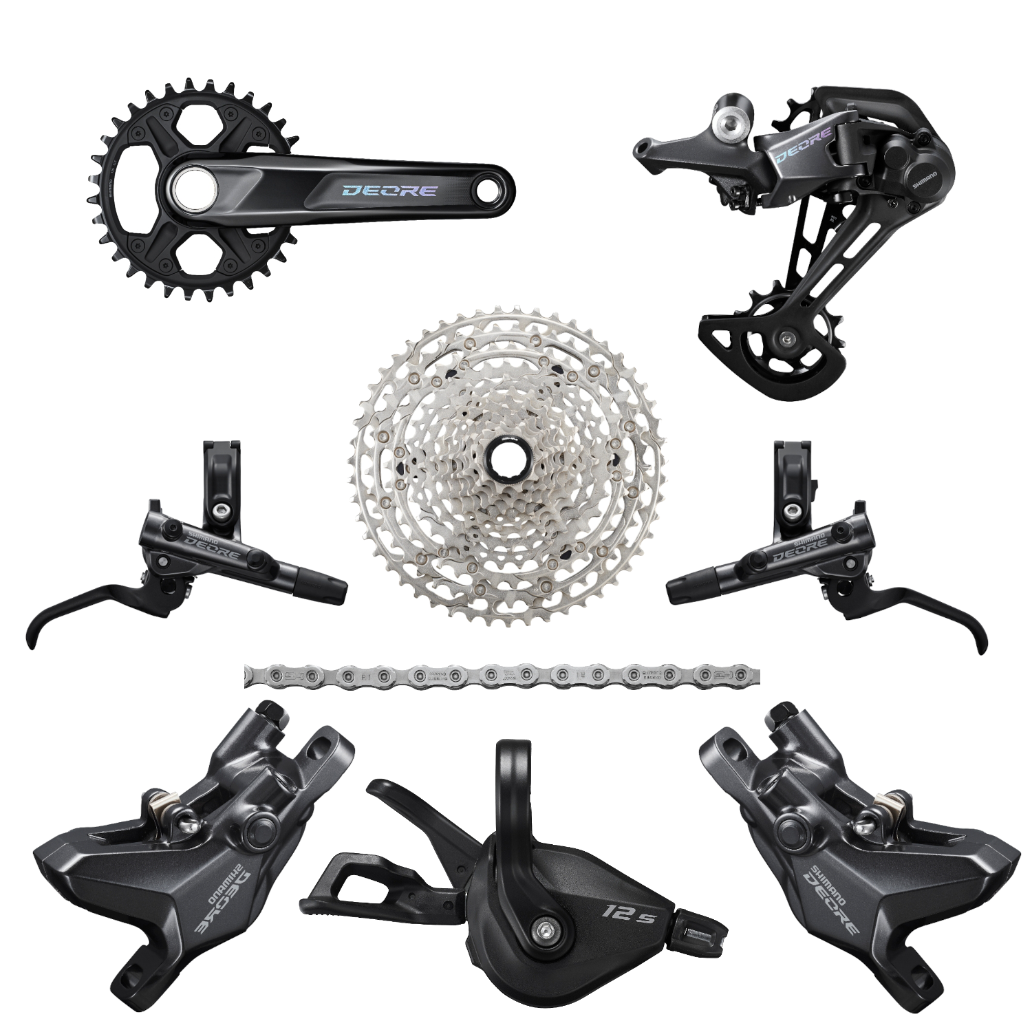 Shimano Deore MTB Group 12-speed M6100