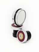 Berthoud Silver Mirror and Bar-end Set