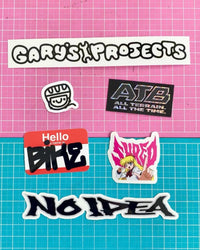 Gary's Projects Stickers
