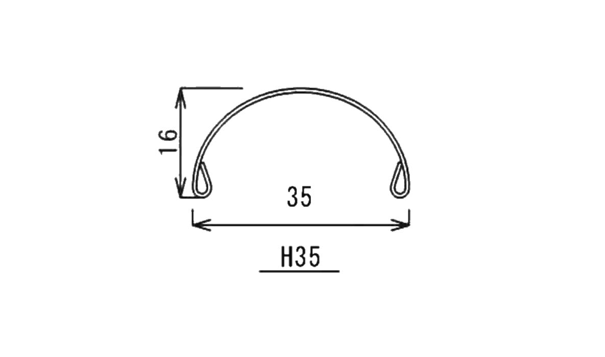 H35 35mm Round