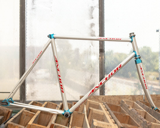 Cadre et fourche de piste NJS Anchor 54cm Blanc