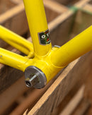 NJS Gan Well Pro Track Frame 51cm Yellow