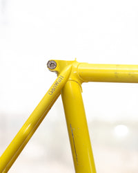 NJS Gan Well Pro Track Frame 51cm Yellow