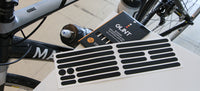 Glint bike frame reflector kit