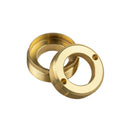 Blue Lug Brass Crank Cap