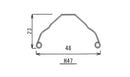 Honjo Fenders - 700C Smooth