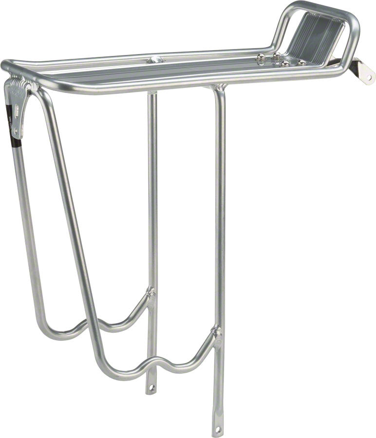 MSW RCR-100 Pork Chop Light-Duty Rear Rack, Silver