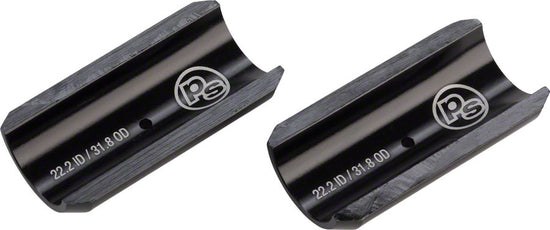 Problem Solvers Black Handlebar Shims 22.2 to 31.8mm