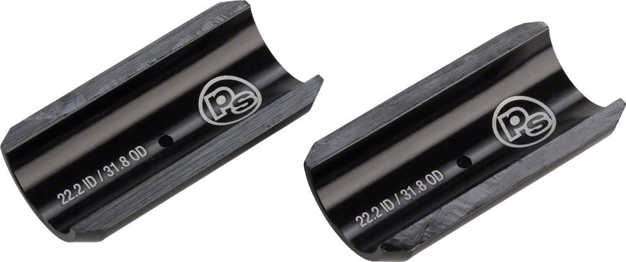 Problem Solvers Black Handlebar Shims 22.2 to 31.8mm