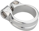 Collet de Selle All-City Shot Collar Seatpost Clamp - 33.1mm, Silver