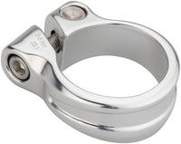 Collet de Selle All-City Shot Collar Seatpost Clamp - 33.1mm, Silver