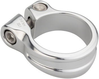 Collet de Selle All-City Shot Collar Seatpost Clamp - 33.1mm, Silver