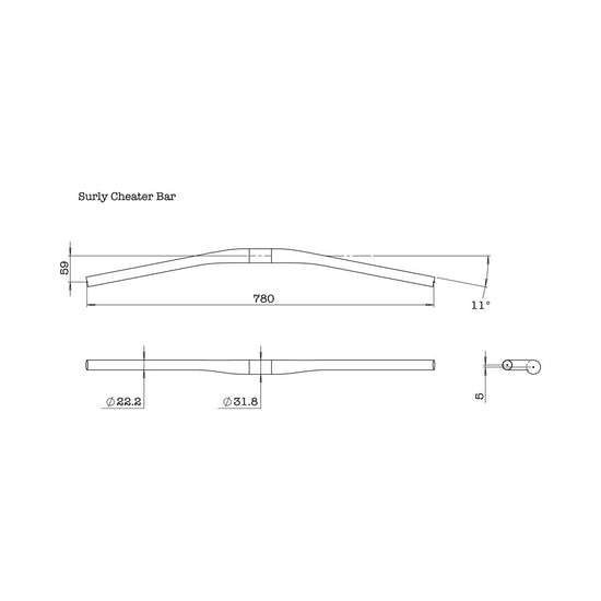 Surly Cheater Bar