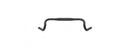 Salsa Woodchipper Drop Handlebar - Aluminum, 31.8mm, Black