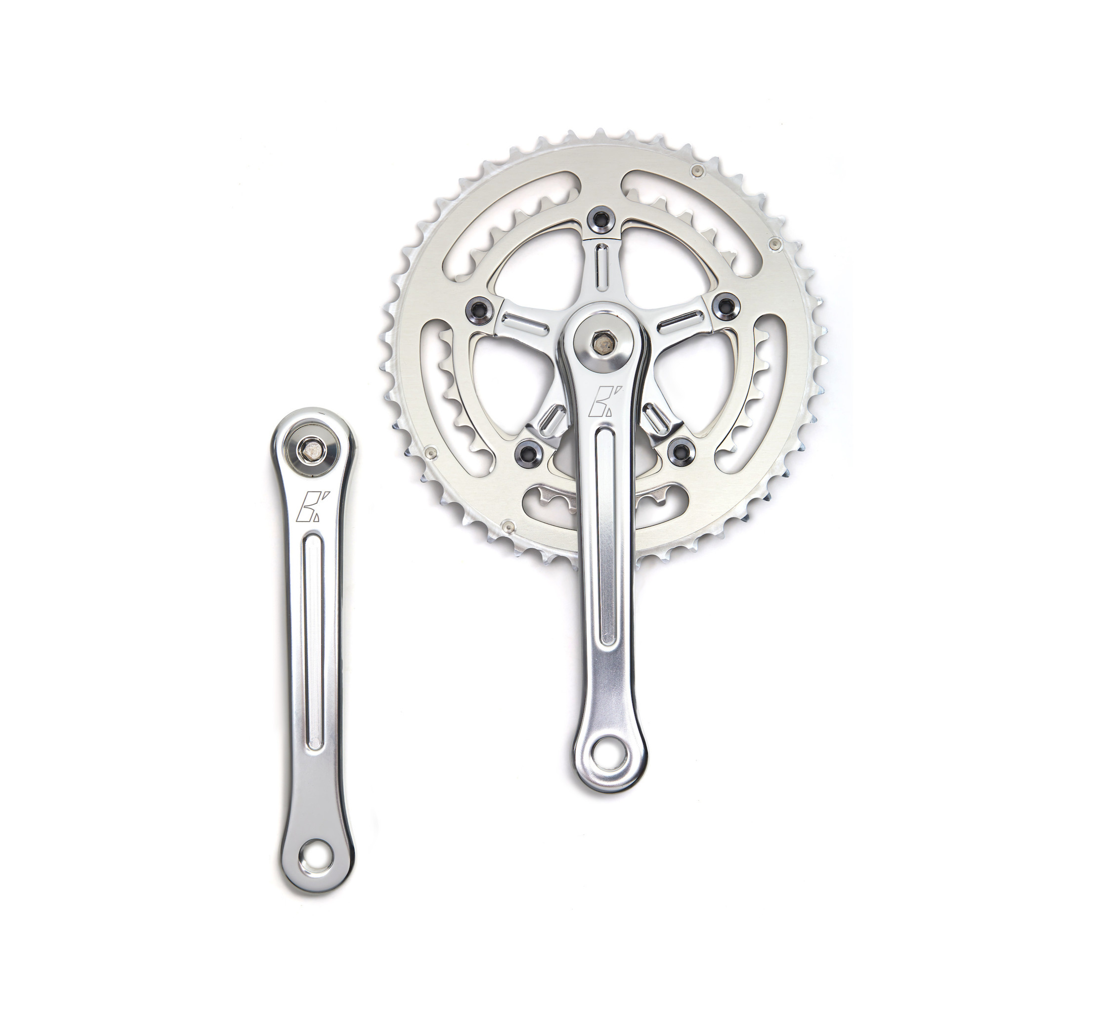 Bassi Classic Compact Double Crankset