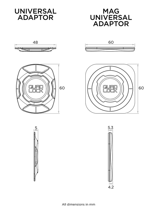 Quad Lock Original Universal Adaptor