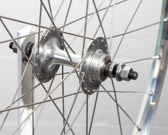 Handmade Bloomfield Track Wheels - CR18 Polished, 650B