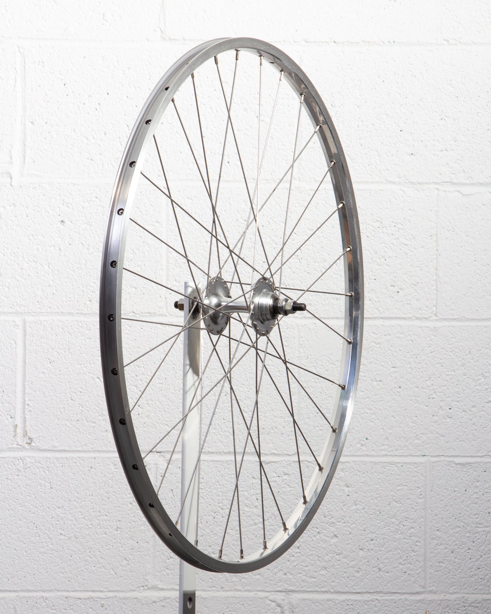 Handmade Bloomfield Track Wheels - CR18 Polished, 650B