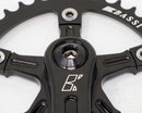 Bassi Narrow-Wide Crankset Low Black 38t