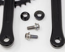 Bassi Narrow-Wide Crankset Low Black 38t