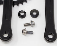 Bassi Narrow-Wide Crankset Low Black 38t