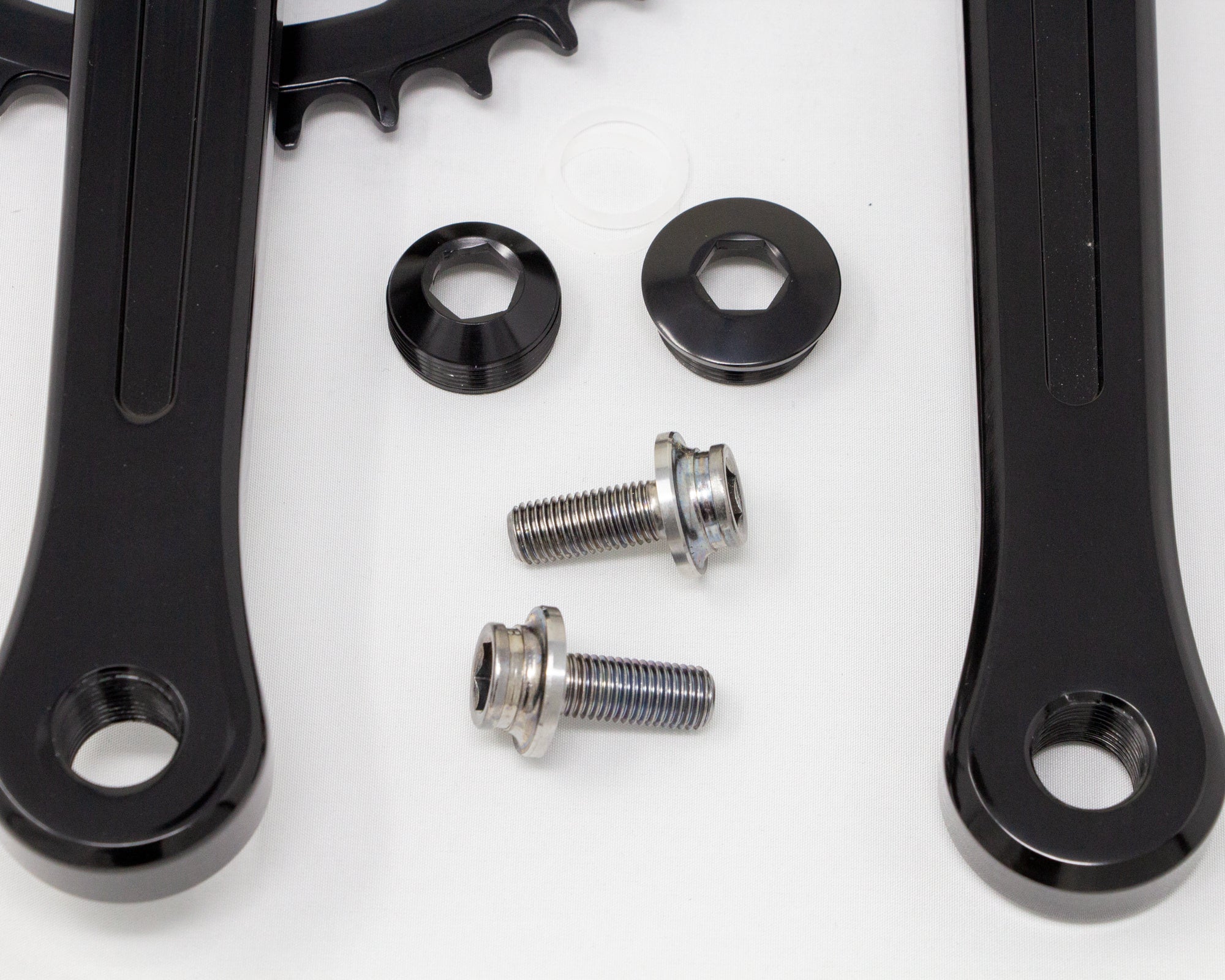 Bassi Narrow-Wide Crankset Low Black 38t