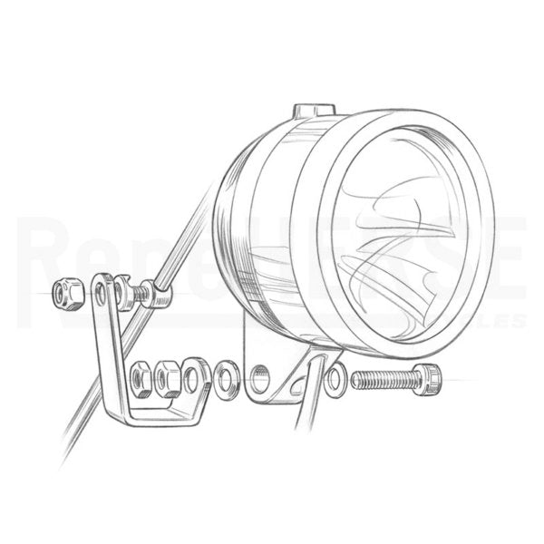 Rene Herse Rack Light Mount