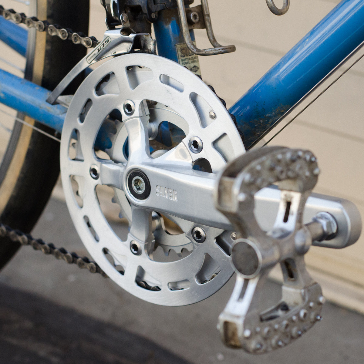 Rivendell Silver1 Crank, Wide-High – C&L Cycles
